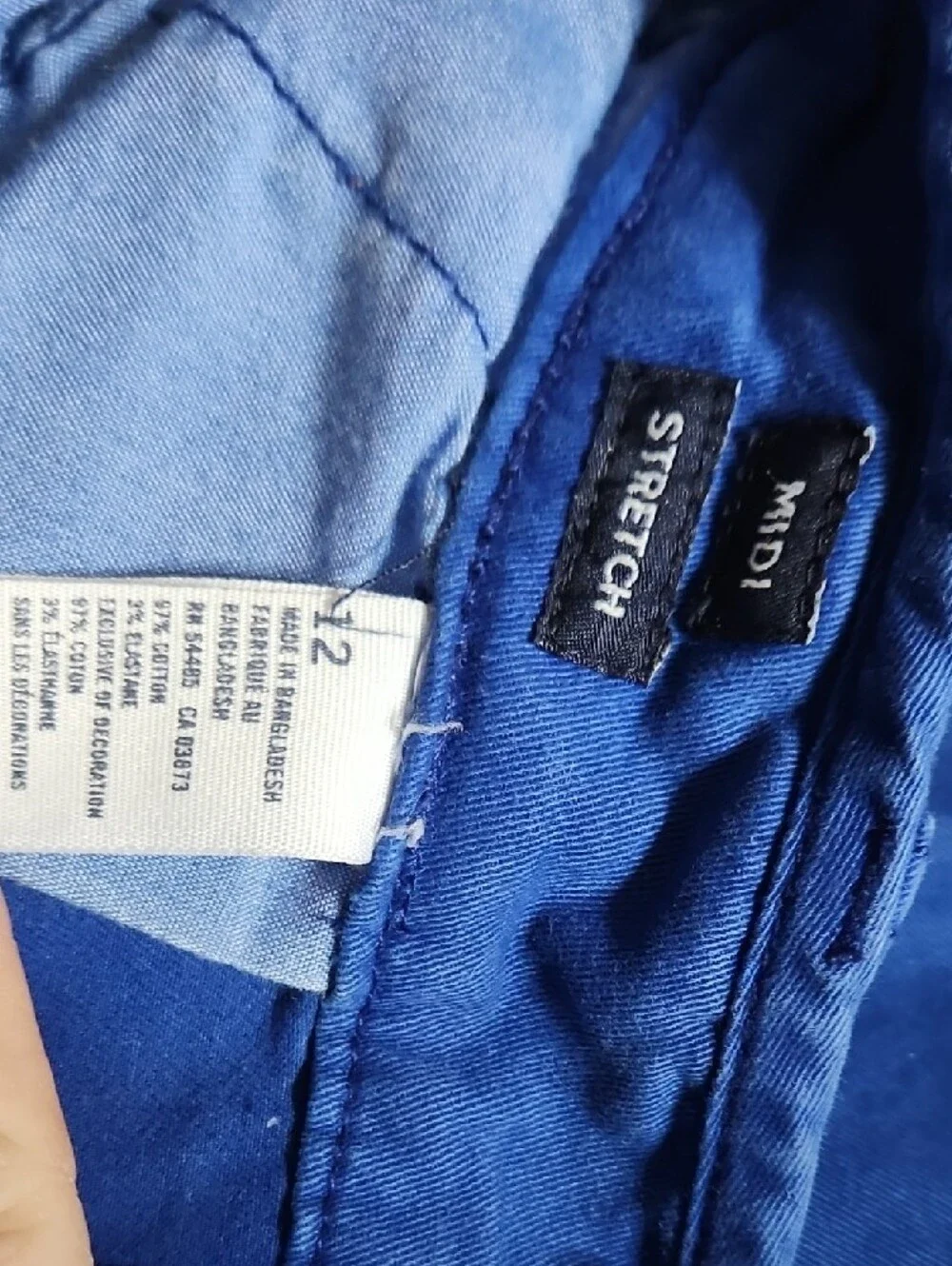 American Eagle Outfitters Bright Blue Women's Chino Shorts